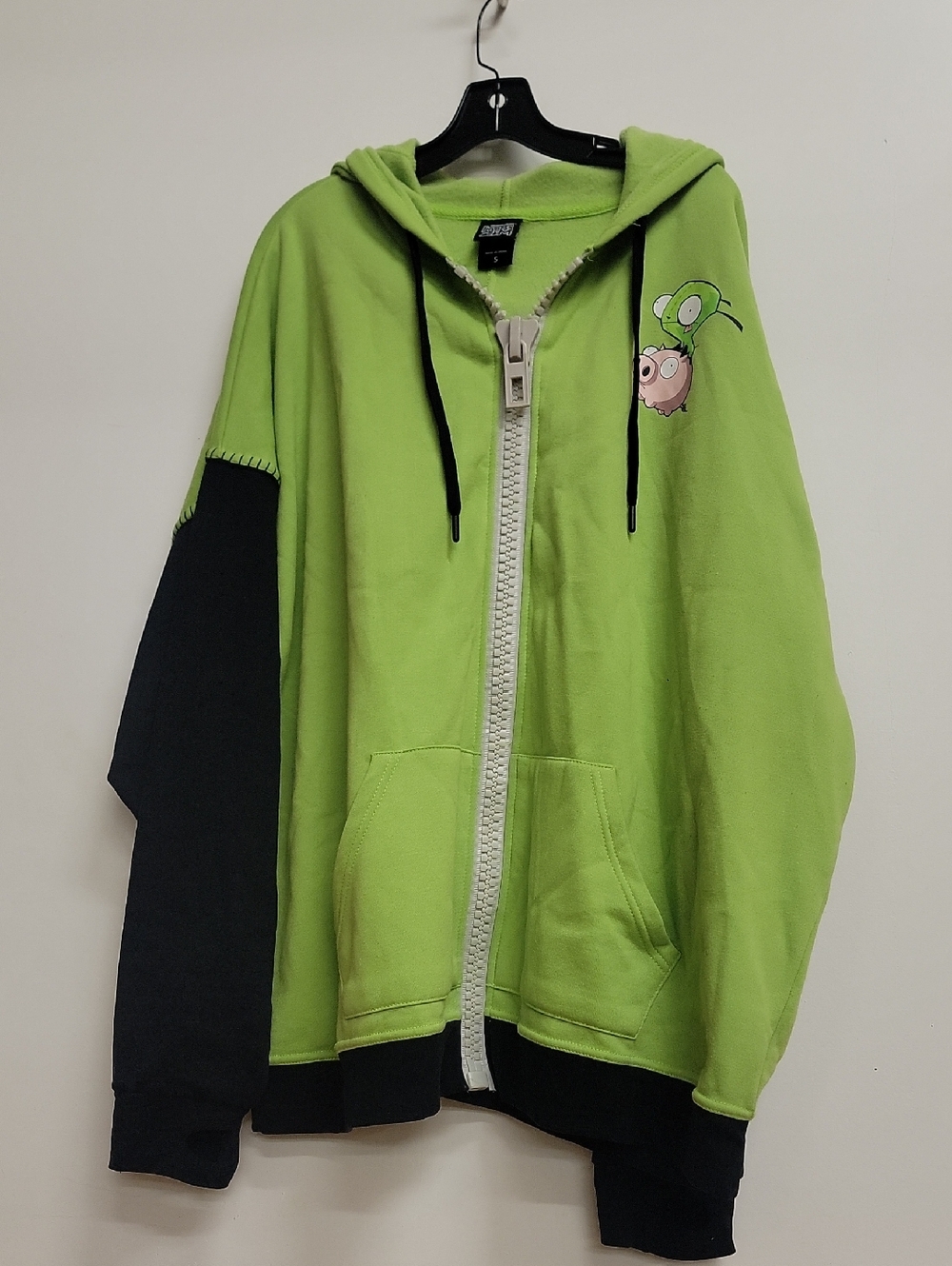 GIR Dog Invader Zim Nickelodeon 90s Hoodie 5XL EUC Cosplay Oversize Plus Size